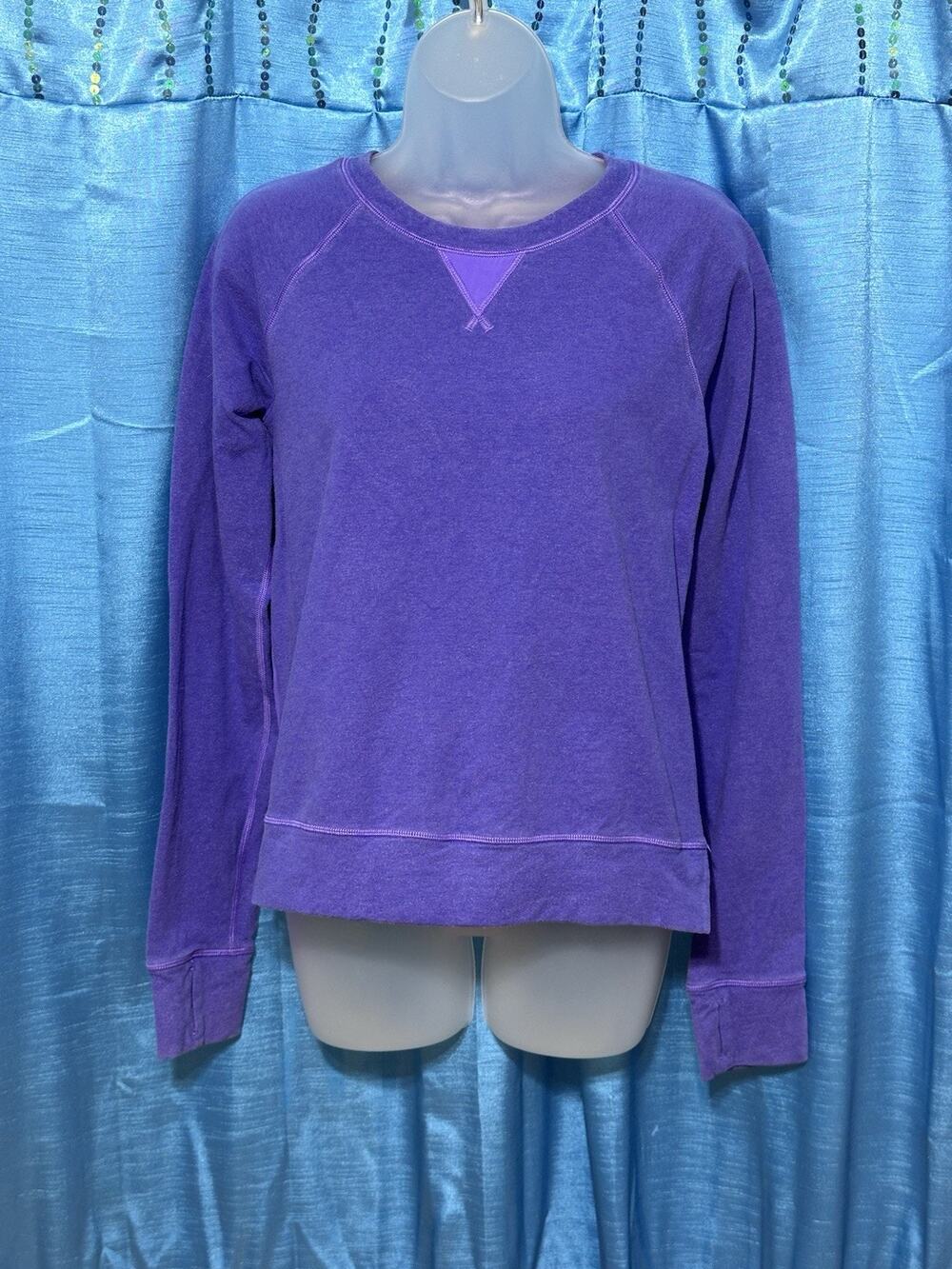 Lululemon voyage pullover Purple Long Sleeve Sweatshirt Women's 8